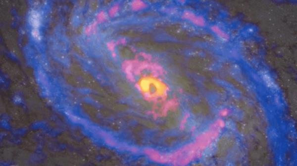 超大质量黑洞改变星系化学
